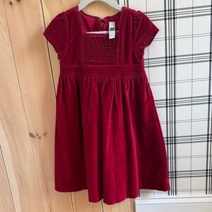 GAP Rich Burgundy Kids Formal Dress